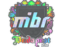 Sticker | MIBR (Holo) | Budapest 2025