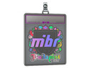 Sticker Slab | MIBR (Holo) | Budapest 2025