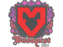 Sticker | MOUZ | Budapest 2025
