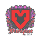 Sticker | MOUZ | Budapest 2025