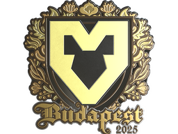 Sticker | MOUZ (Gold) | Budapest 2025