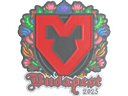 Sticker | MOUZ (Embroidered) | Budapest 2025