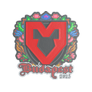 Sticker | MOUZ (Embroidered) | Budapest 2025