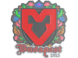 Sticker | MOUZ (Embroidered) | Budapest 2025