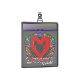 Sticker Slab | MOUZ (Embroidered) | Budapest 2025