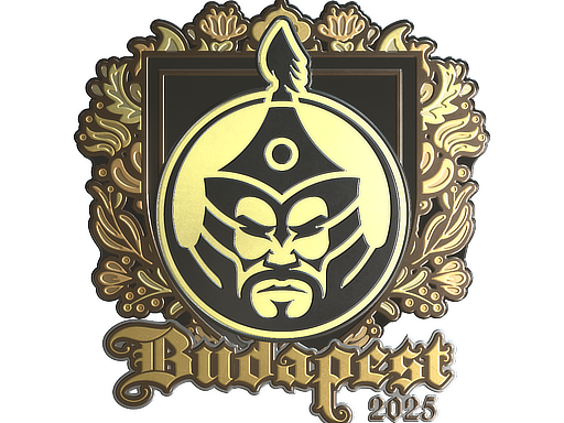 Sticker | The Mongolz (Gold) | Budapest 2025