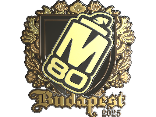Sticker | M80 (Gold) | Budapest 2025
