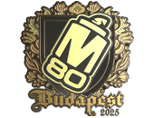 Sticker | M80 (Gold) | Budapest 2025