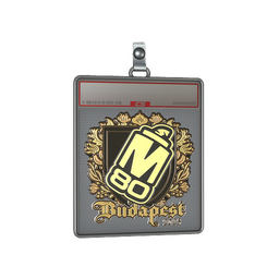 Sticker Slab | M80 (Gold) | Budapest 2025