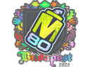 Sticker | M80 (Holo) | Budapest 2025