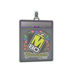 Sticker Slab | M80 (Embroidered) | Budapest 2025