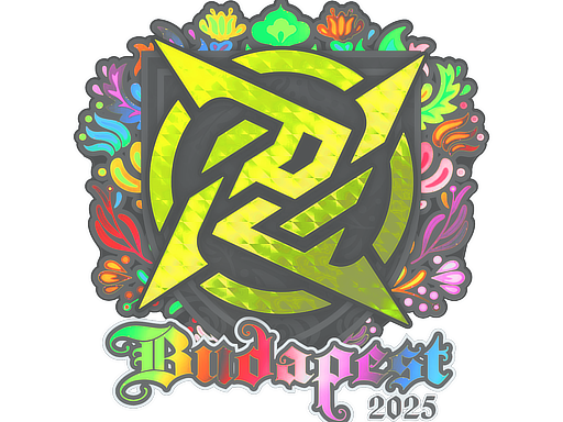 Sticker | Ninjas in Pyjamas (Holo) | Budapest 2025