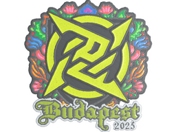 Sticker | Ninjas in Pyjamas (Embroidered) | Budapest 2025