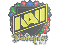 Sticker | Natus Vincere (Embroidered) | Budapest 2025