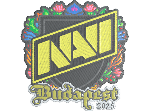 Sticker | Natus Vincere (Embroidered) | Budapest 2025