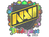 Наклейка | Natus Vincere (голографическая) | Будапешт-2025