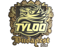 Sticker | TYLOO (Gold) | Budapest 2025