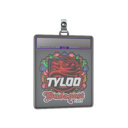 Sticker Slab | TYLOO (Embroidered) | Budapest 2025