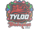 Sticker | TYLOO (Embroidered) | Budapest 2025