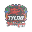 Sticker | TYLOO (Embroidered) | Budapest 2025