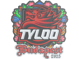 Sticker | TYLOO (Embroidered) | Budapest 2025