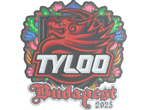 Sticker | TYLOO (Embroidered) | Budapest 2025