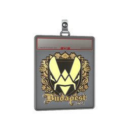Sticker Slab | Vitality (Gold) | Budapest 2025