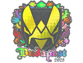 Наклейка | Vitality (голографическая) | Будапешт-2025