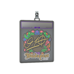 Sticker Slab | 910 (Embroidered) | Budapest 2025