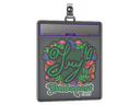 Sticker Slab | TRY (Embroidered) | Budapest 2025