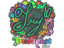 Sticker | TRY (Holo) | Budapest 2025