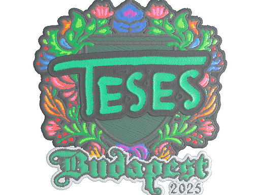 Sticker | TeSeS (Embroidered) | Budapest 2025