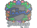 Sticker | Tauson (Embroidered) | Budapest 2025