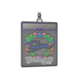 Sticker Slab | Tauson (Embroidered) | Budapest 2025