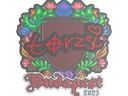 Sticker | torzsi (Embroidered) | Budapest 2025