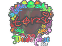 Sticker | torzsi (Holo) | Budapest 2025