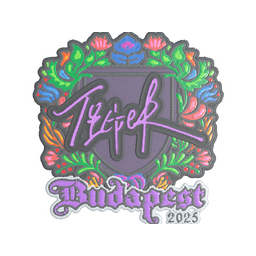 Tiger (Embroidered) | Budapest 2025