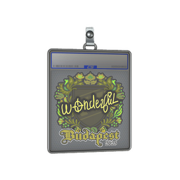 Sticker Slab | w0nderful | Budapest 2025