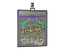 Sticker Slab | w0nderful (Embroidered) | Budapest 2025