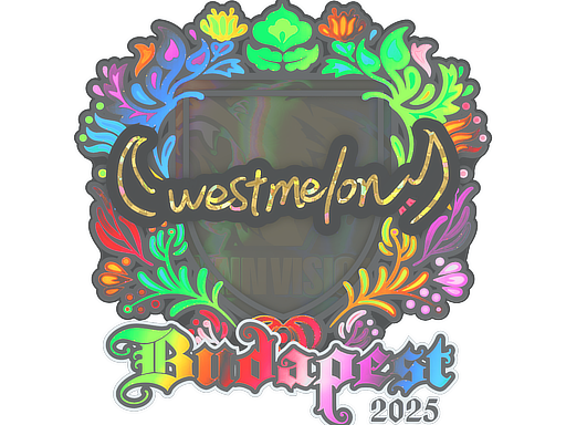 Sticker | westmelon (Holo) | Budapest 2025