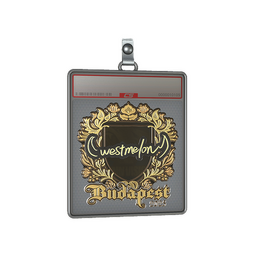 Sticker Slab | westmelon (Gold) | Budapest 2025