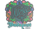 Sticker | woxic (Embroidered) | Budapest 2025
