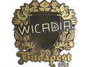 Sticker | Wicadia (Gold) | Budapest 2025