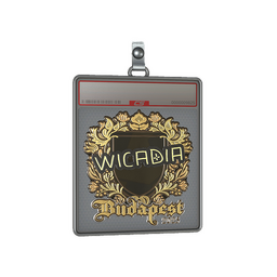 Sticker Slab | Wicadia (Gold) | Budapest 2025