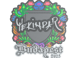 Sticker | YEKINDAR (Embroidered) | Budapest 2025