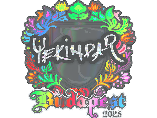 Sticker | YEKINDAR (Holo) | Budapest 2025