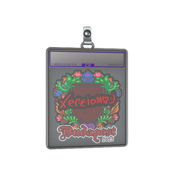 Sticker Slab | xertioN (Embroidered) | Budapest 2025