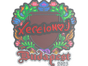 Sticker | xertioN (Embroidered) | Budapest 2025
