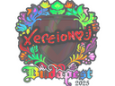 Sticker | xertioN (Holo) | Budapest 2025