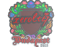 Sticker | xerolte (Embroidered) | Budapest 2025
